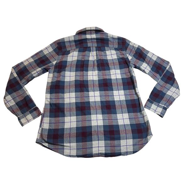 Eddie Bauer Women's Plaid Classic Fit Flannel Button Up Shirt Size Medium - Picture 2 of 9